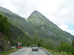 01A Our Bus Leaves Skagway Alaska And Climbs Toward The White Pass Summit